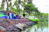 River bank erosion in Udupi, serious threat danger